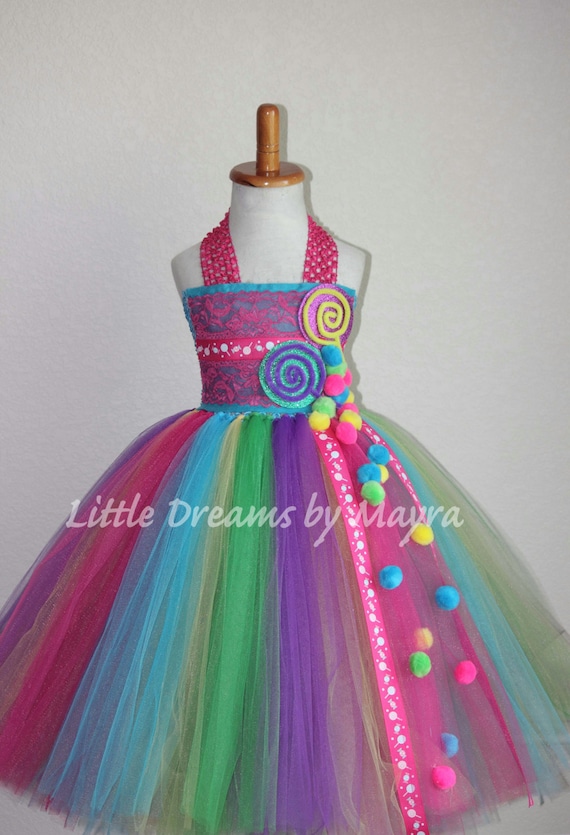 Vestido de caramelo Tutu de caramelo Traje de caramelo Fiesta de caramelo Vestido de candyland Etsy Mexico