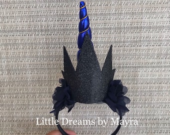 Unicorn birthday party inspired headband fit any size