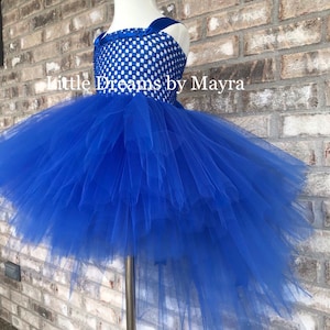 Royal Blue High Low Tutu Dress More Colors Available Baby - Etsy