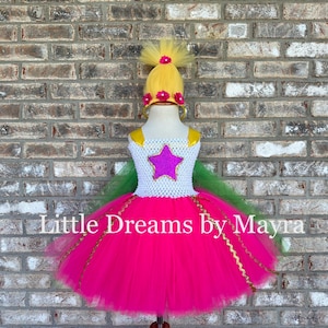 trolls birthday party dress Amazon.com: TYHTYM Girls Tutu Dresses Blue Handmade Tulle Clothing Princess Poppy Cosplay Birthday Christmas Party : Clothing, Shoes & Jewelry