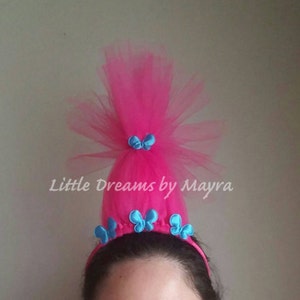 Tulle headband fit any size image 3