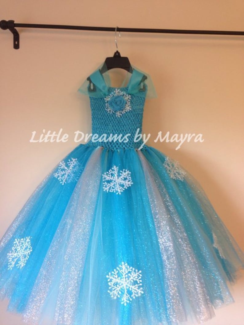 snowflake tutu dress