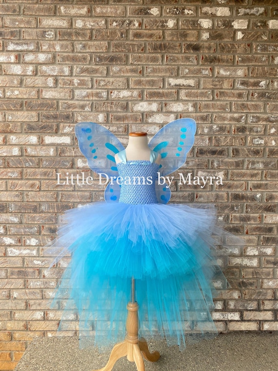 butterfly fairy dress Butterfly Fairy Sequin Mini Dress with Train