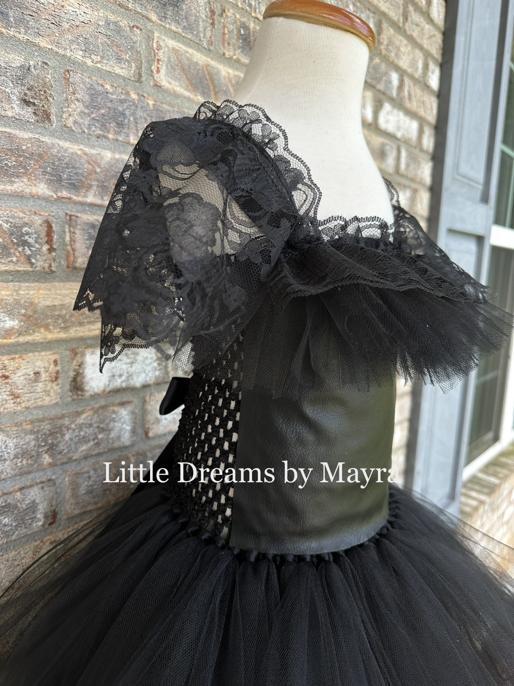treatürself girly lace tutu  black Amazon.com: Girls Tutu Skirt Pettiskirt Fluffy Princess