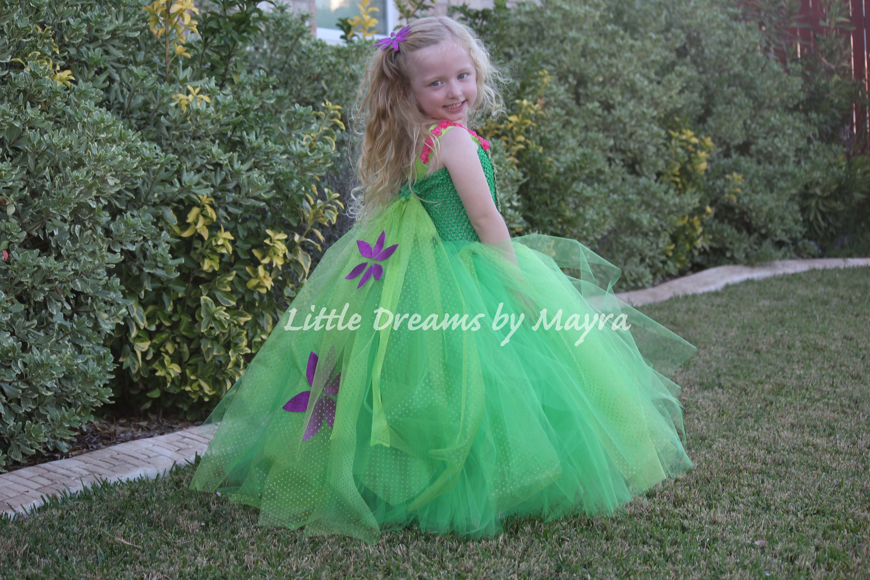 Vestido de elsa verde sale