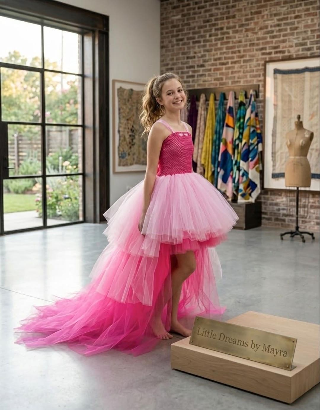 hot pink tutu dress High Low Your Choice of Color, Fairy Tutu, Princess Tutu Dress, Baby Tutu, Toddler Tutu, Big Girl Tutu, Small Adult Tutu Dress bday_discount_7_17