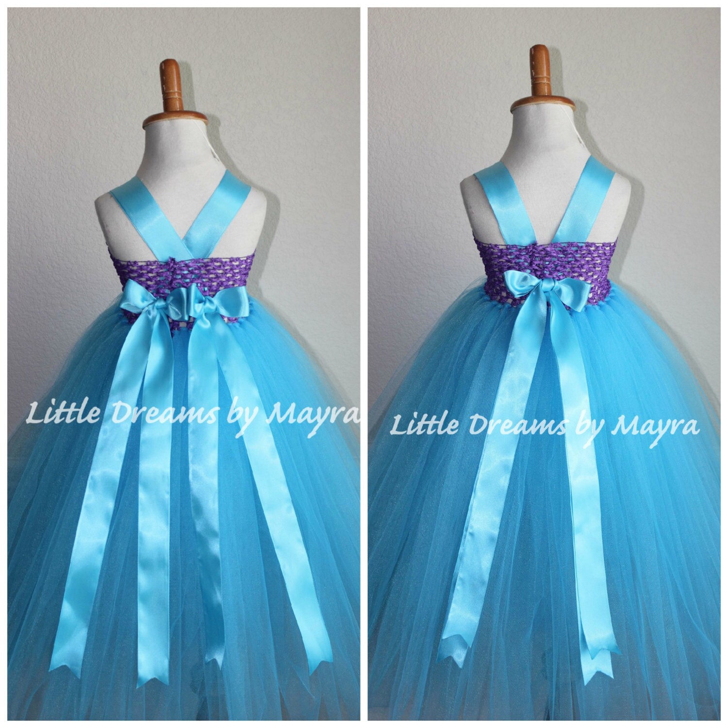 Mermaid Birthday Party Dress Mermaid Princess Dress Etsy