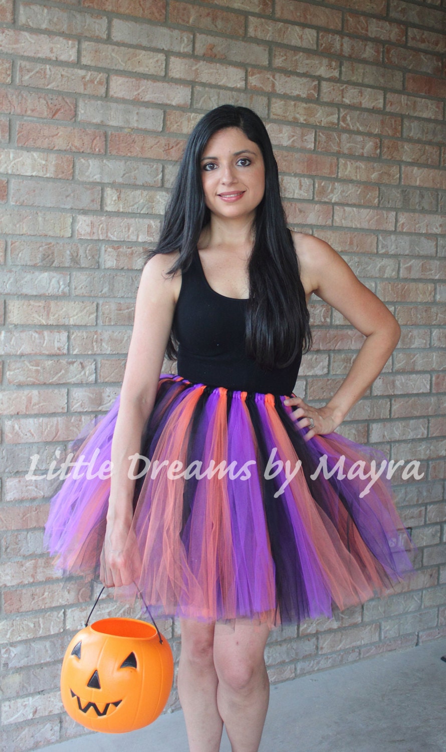 Adult Halloween tutu Teen Halloween tutu adult witch tutu skirt Woman Halloween costume woman size plus tutu skirt