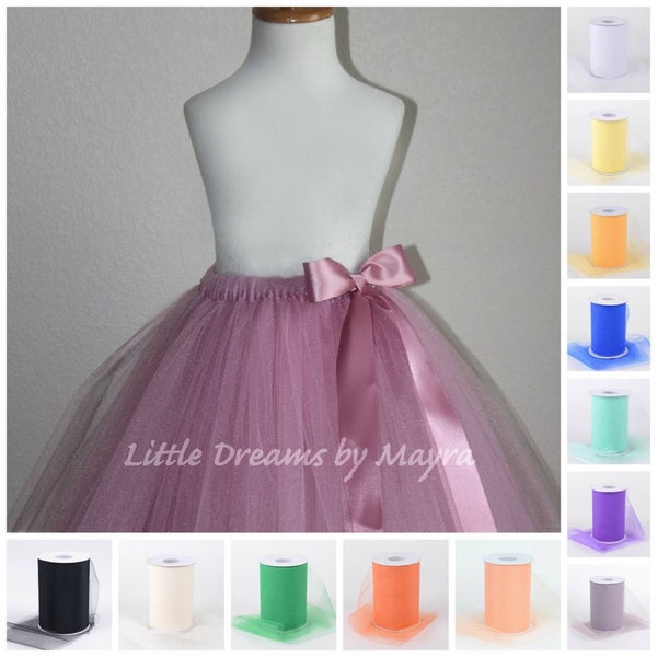 Puffy tutu your choice of color, ballerina tutu, flower girl tutu, baby tutu, infant tutu, toddler tutu, birthday tutu size nb to 12years