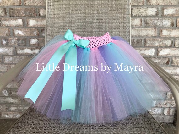 Robe Tutu Licorne Rose Et Violette - Taille 10 - Fille - Neuve Avec étiquettes