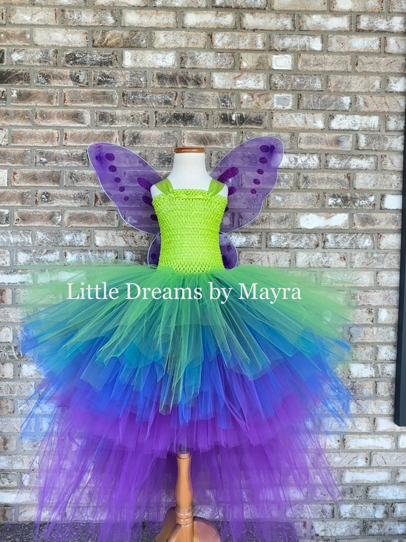 green dress juniors Butterfly Fairy Mesh Dress main image 0