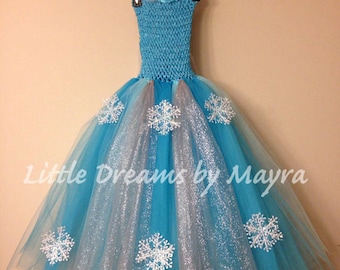 Schneeflocke Tutu Kleid, Winter Tutu Kleid, Geburtstag Tutu Kleid, Festzug Tutu Kleid, Halloween Tutu Kleid nb bis 14Jahre