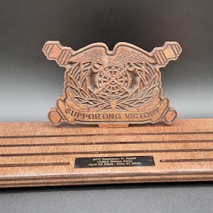 Custom Wooden Challenge Coin Holder