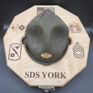 Drill Sergeant, State Trooper, Police Hat Press