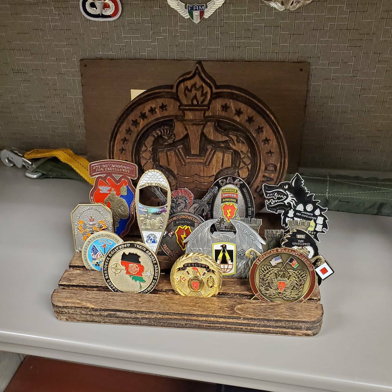 wooden-drill-sergeant-crest-challenge-coin-holder-etsy