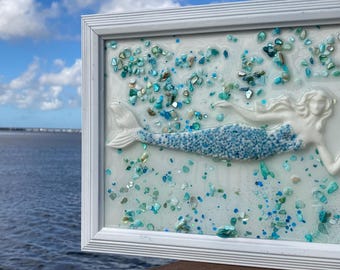 Coastal Mermaid Wall Decor