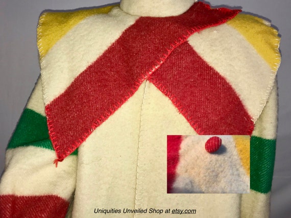 Dramatic, Rare, and Unique Maxi Coat using Hudson… - image 3