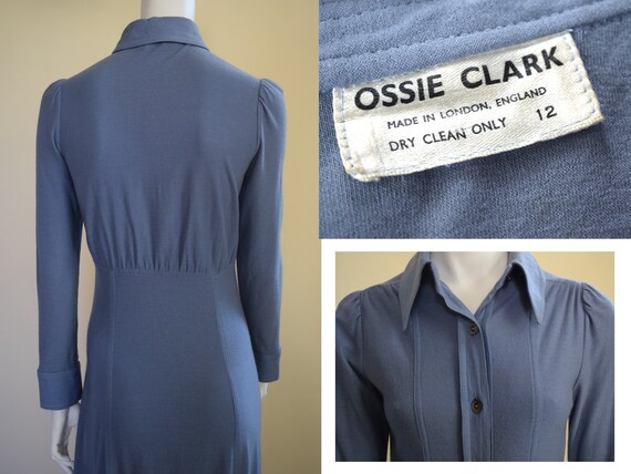 Ossie Clark of London Collectible Dress - Elegant… - image 4