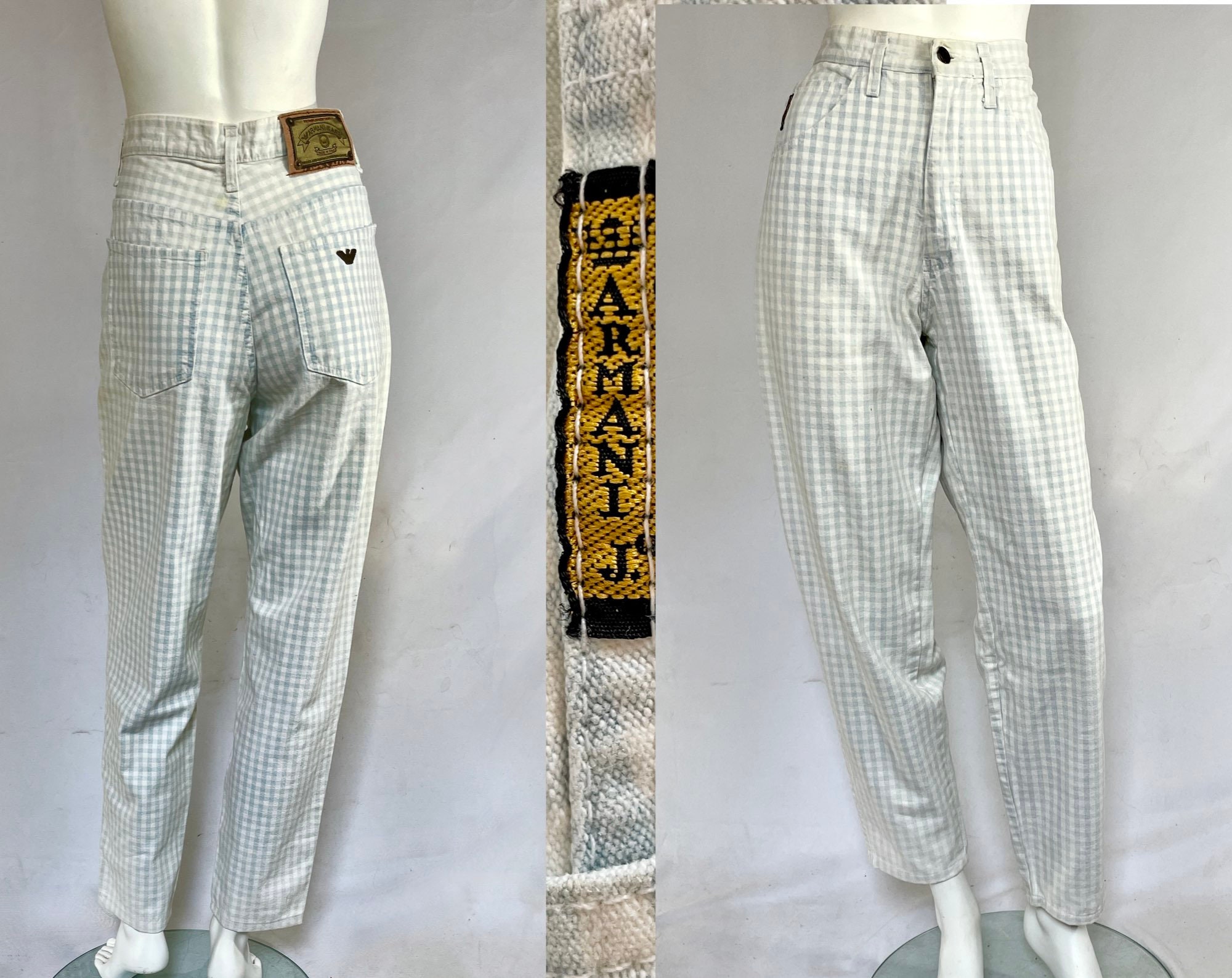 Armani White Jeans - Etsy