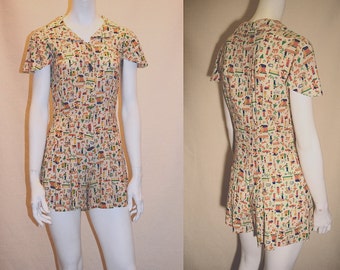 60s Carol Horn Mini Romper - Fabulous Then and So Trendy Now