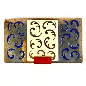 Vintage Yardley Enamel Compact, złoty i emaliowany dodatek z połowy XX wieku, lata 40. i 50. XX wieku, oryginalne puszki do pudru Mirror Puffs, unikatowy design w stylu art déco