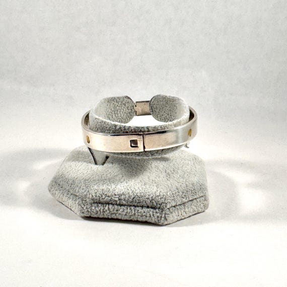 Taxco, Mexico Unique Rectangular 925 Sterling Sil… - image 5