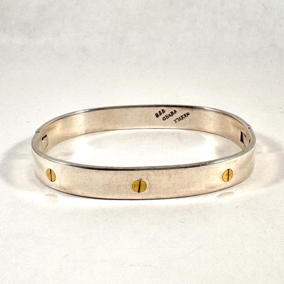 Taxco, Mexico Unique Rectangular 925 Sterling Sil… - image 6