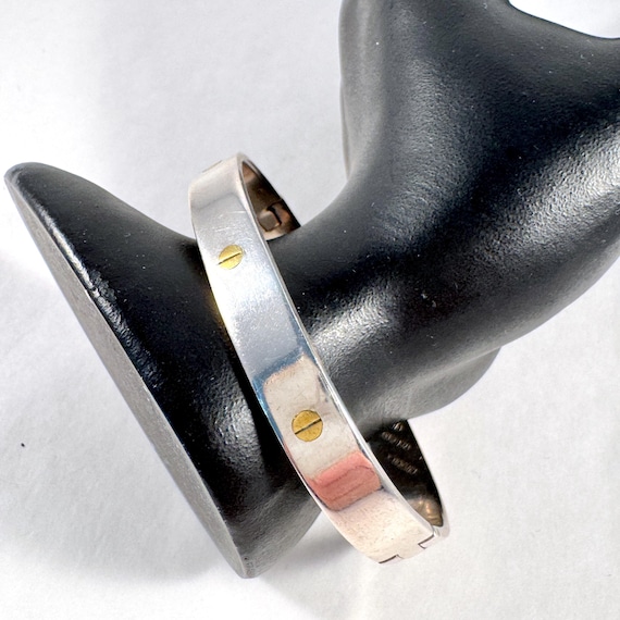 Taxco, Mexico Unique Rectangular 925 Sterling Sil… - image 9