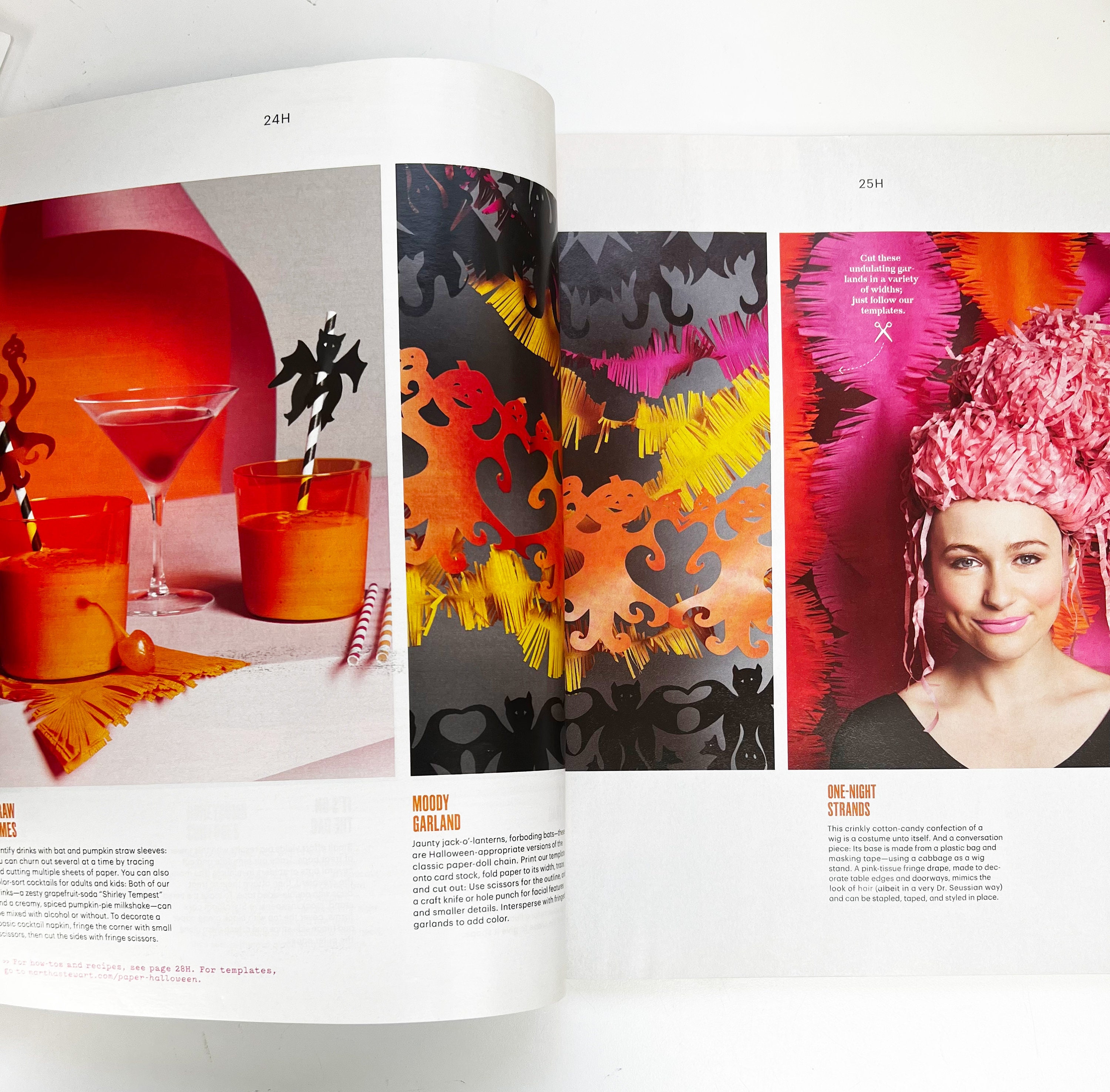 Martha Stewart Living Halloween October 2014 Flip Over Issue - Etsy, image size:3000x2953