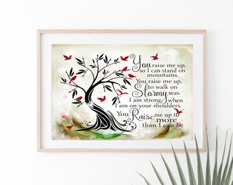 You Raise Me Up Etsy You Raise Me Up Etsy