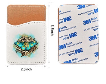 Butterfly Phone Wallet Credit Card Holder