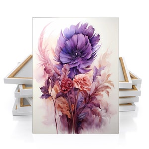 11x14 Constance Floral Wall Art Canvas Print