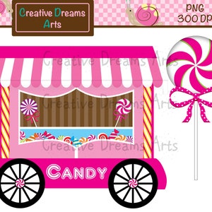 Candy Digital Clip Art Instant Download image 3