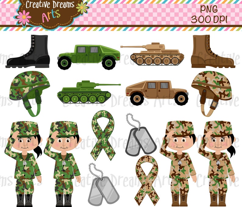 Military/Army Digital Art Instant Download image 1