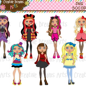 Everafter Girls Inspiration digital Art Instant Download