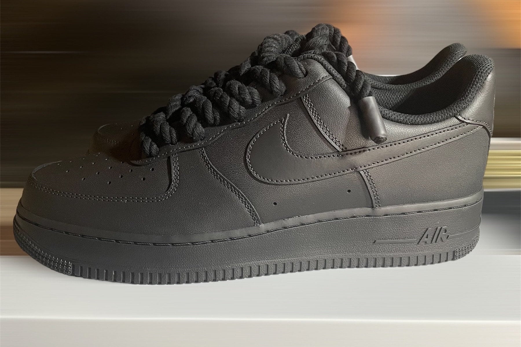 matte black air force 1