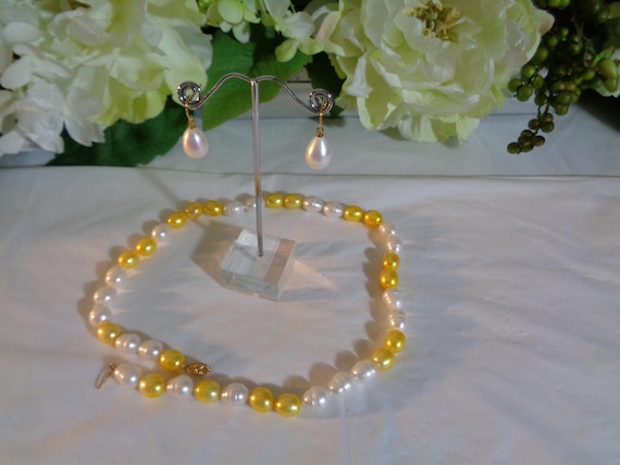 Vintage  14kt Gold Custom Made Yellow and White B… - image 2