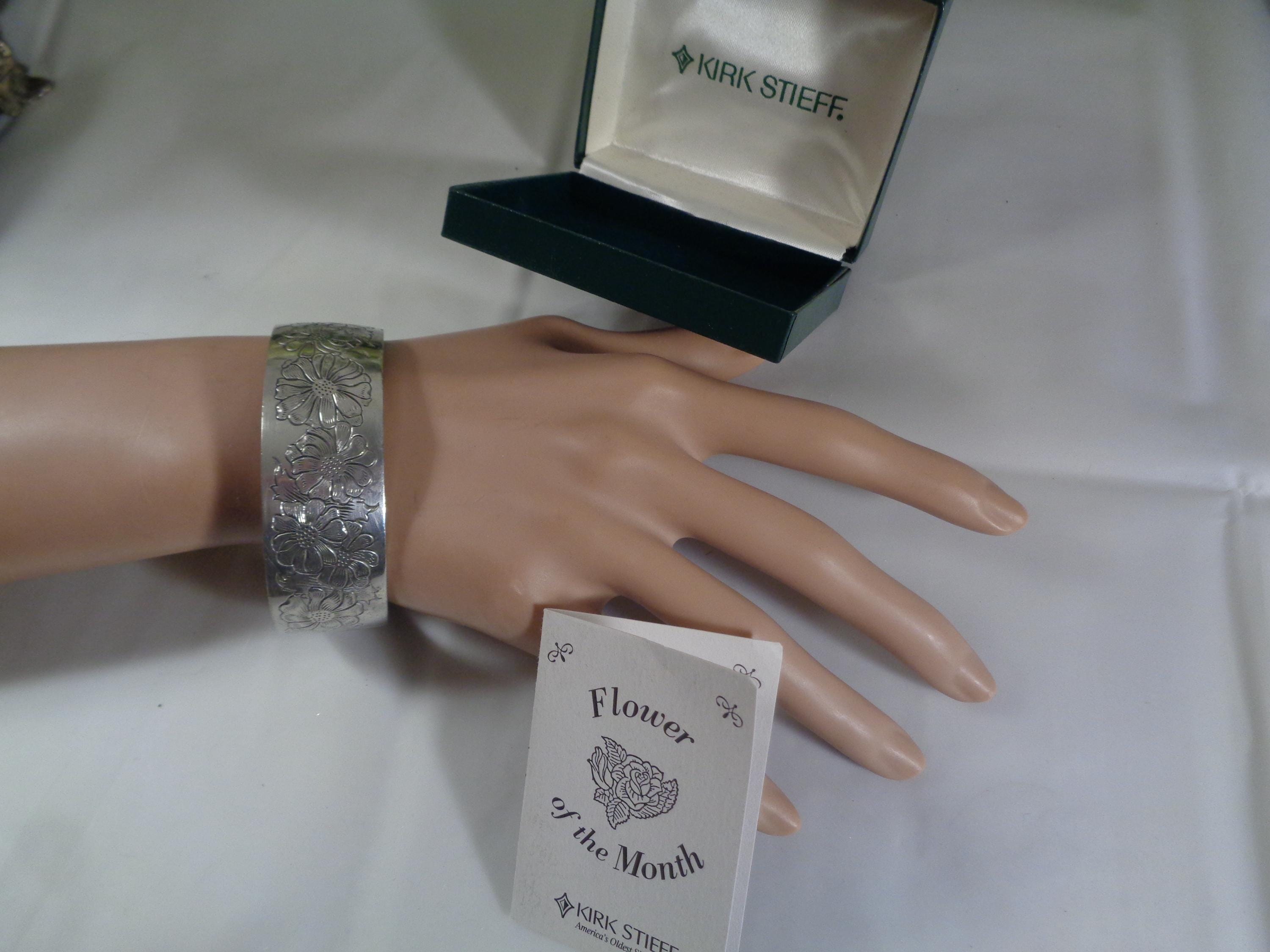 Kirk Pewter Cuff Bracelet - Etsy