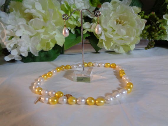 Vintage  14kt Gold Custom Made Yellow and White B… - image 3