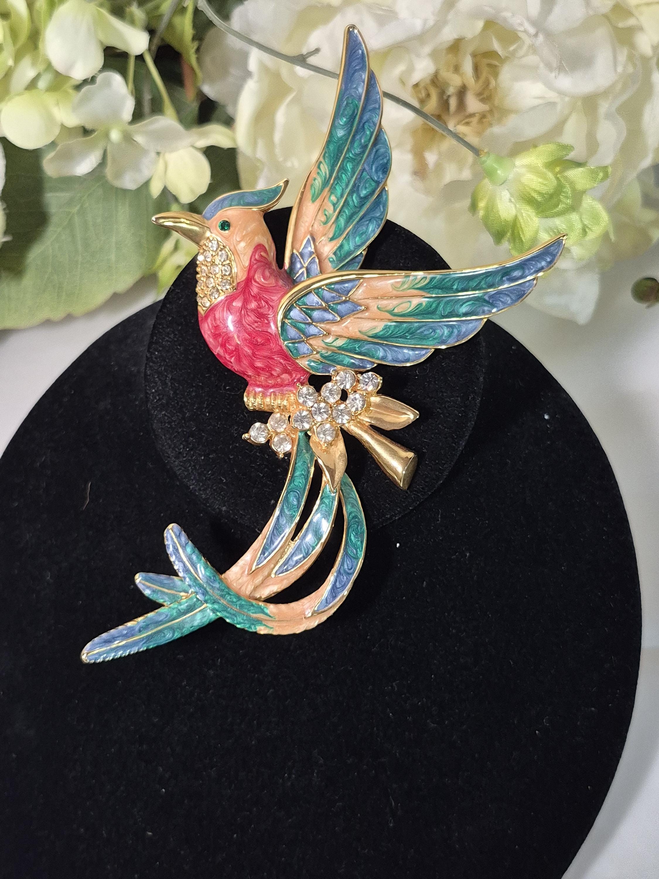 Vintage Bird Paradise Glass - Etsy