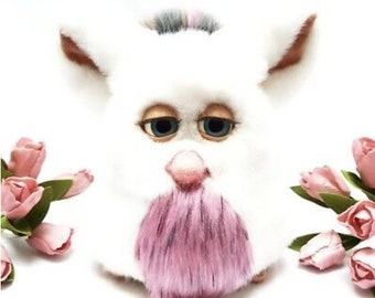 Passionfruit Furby 2005 emoto tronic furby model 59294 white