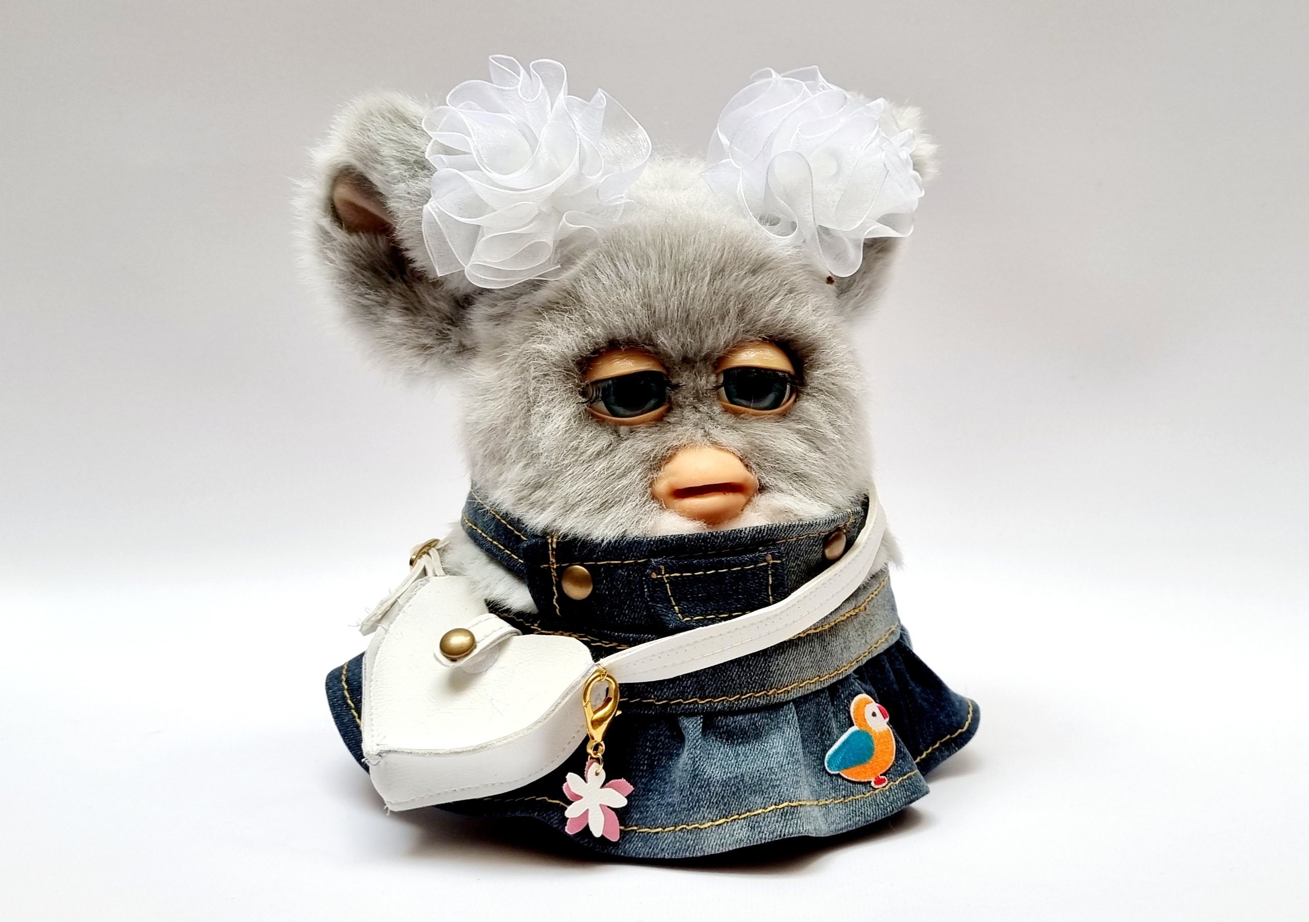 Furby 2005, Custom Furby, Sleepy Pink Furby Toy, Furby Custom