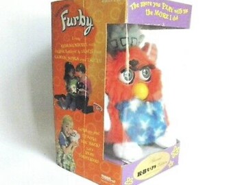 Patriotic Furby 1999 Statue of Liberty Rare Furby Model 70-893