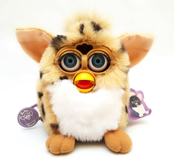 White with Black Spots for sale online Tiger Furby Plush