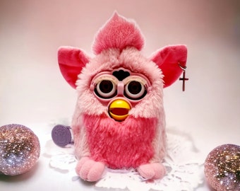 Furby 1998, pink furby, Flamingo furby, furby toy, furby rare, vintage furby, gifts, retro toys,gift ideas, furby pink,gift for friend RARE