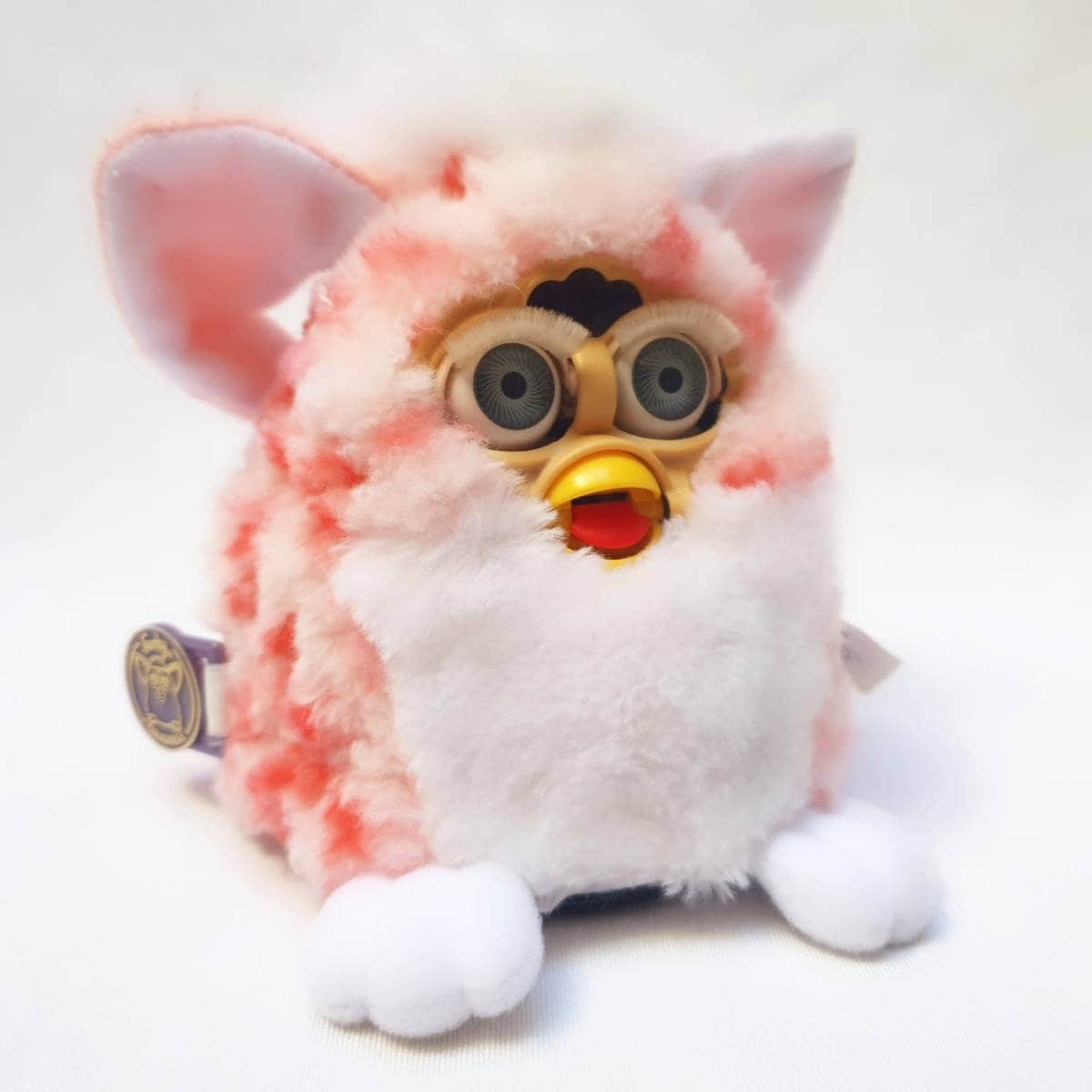 Coral furby 2023 emoto tronic interactive plush toy pink coral fur NEW IN  BOX