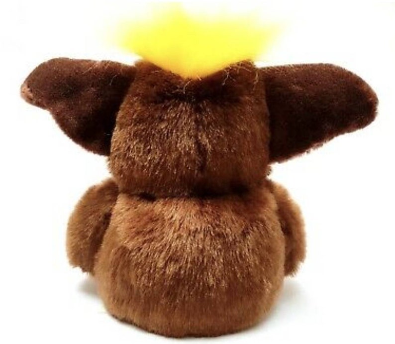 Giant furby fake PATAMATES OWL knockoff furby version brown plush toy Highly Rare image 4