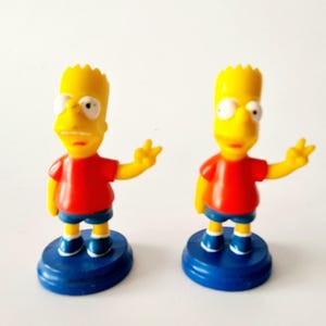 Vintage Very Rare FIGURINE Bart The Simpsons Simpsons TM 1998 FOX