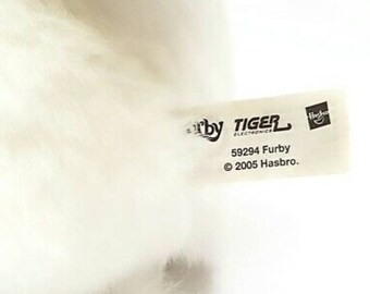 Furby Tronico 2005 Tiger Electronics – Tigre Blanc, New Old Stock – Émoto-Tronic