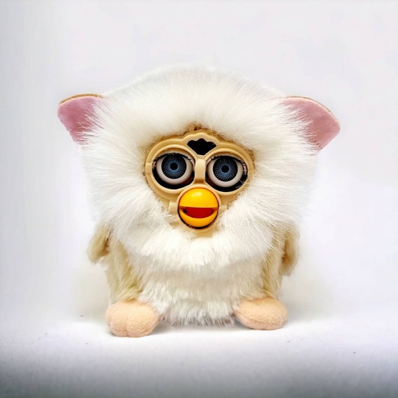 ファービー人形 Poopi ぬいぐるみ アンティーク 希少品 Vintage Poobee Furby Fake Puffee Knockoff Furby Plush Light